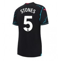 Billiga Manchester City John Stones #5 Tredje fotbollskläder Dam 2023-24 Kortärmad